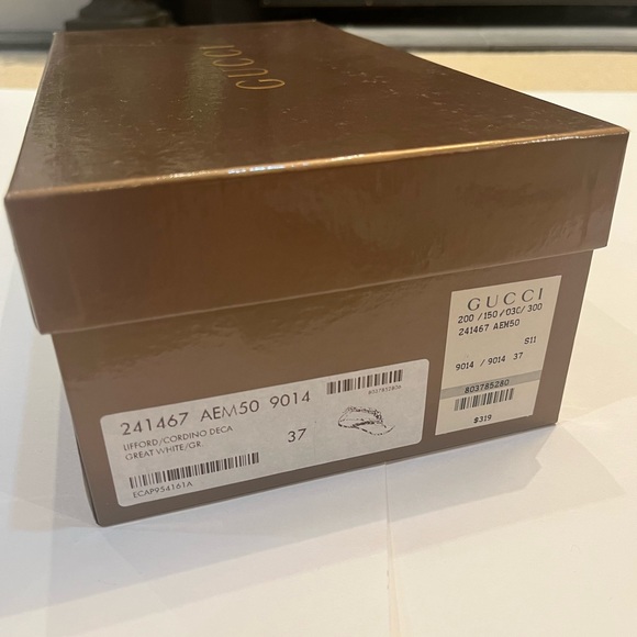 Gucci Lifford Cordino Deca Great White Sandal - Picture 3 of 6